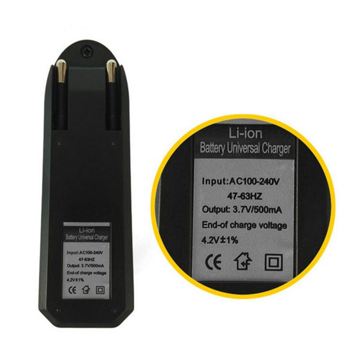 (Required For Use) 18650 Battery Charger